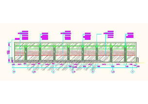 某地工廠建筑工程平面設計詳細圖紙解析